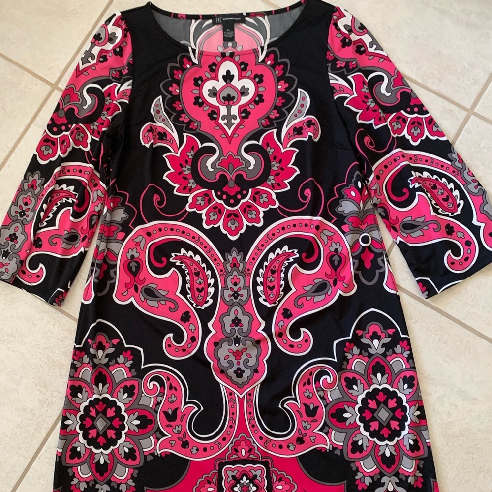 INC Dress with 3/4 length sleeves
